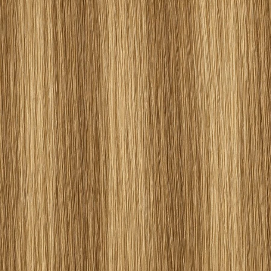 Light Brown to Light Natural Blonde Blend (#P7/20) Nano-Rings Extensions European Hair by Sam Conan ™