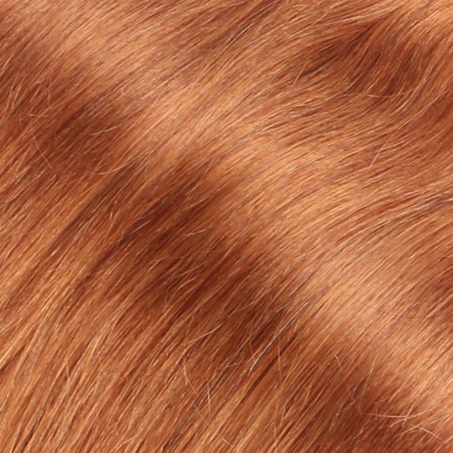 Ginger (#30) Micro-Loop Extensions – European Hair – Sam Conan™