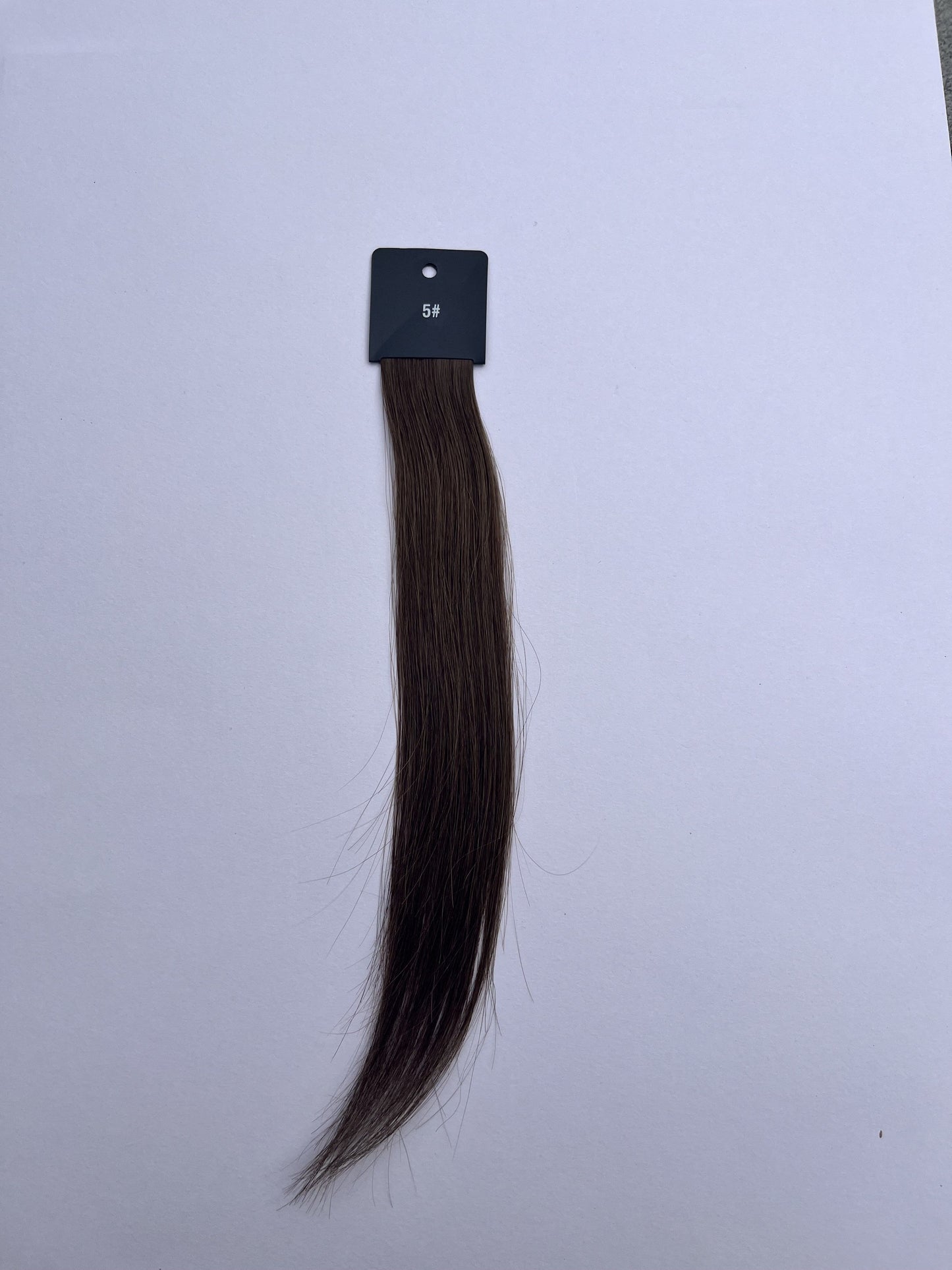 Dark Chocolate Brown (#5) Invisible Wire Extensions – European Hair – Sam Conan™