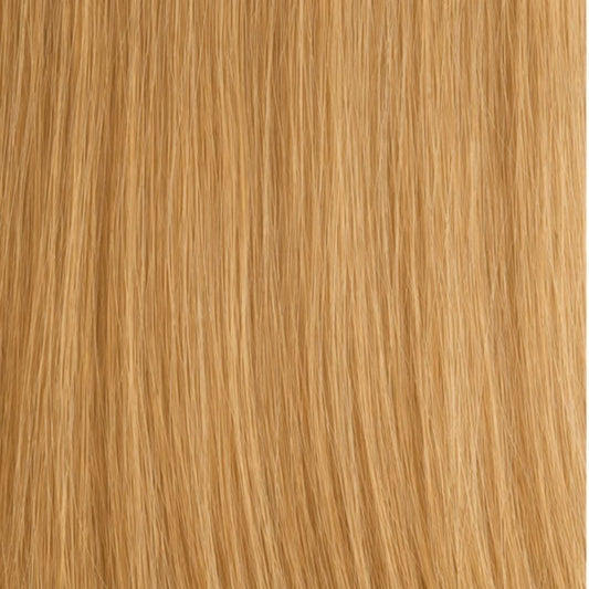 Warm Golden Light Brown (#14) Invisible Sew-In Extensions – European Hair – Sam Conan™