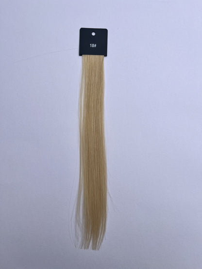 Light Golden Blonde (#18) Fusion Extensions European Hair by Sam Conan ™