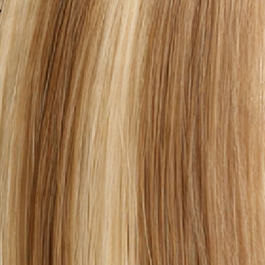 Light Ash Blonde Mix (#18) Invisible Sew-In Extensions – European Hair – Sam Conan™
