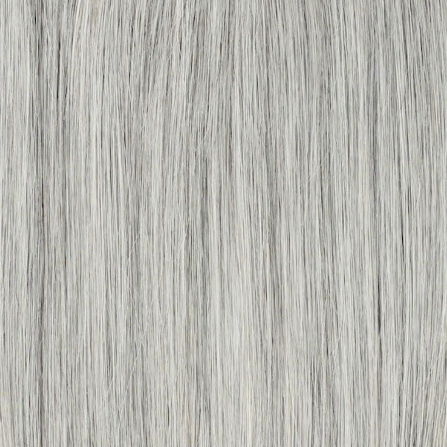 Salt & Pepper Gray (#1b80) Invisible Tape-In Extensions – European Hair – Sam Conan™