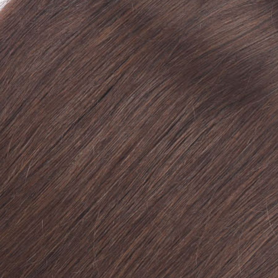 Dark Brown (#2) Invisible Sew-In Extensions – European Hair – Sam Conan™