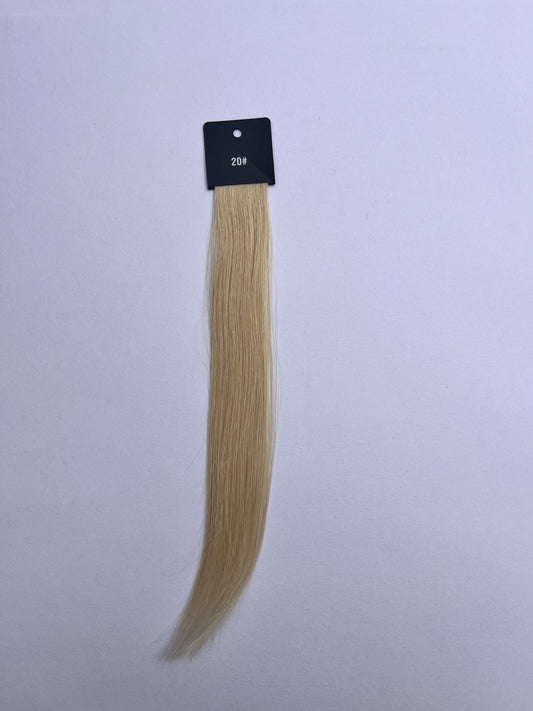 Light Natural Blonde (#20) Ponytail Extensions – European Hair – Sam Conan™
