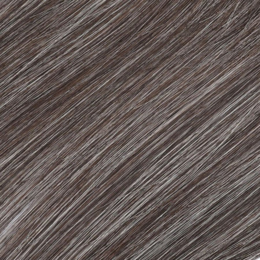 Dark Brown Gray  #230 Invisible Sew-In Extensions – European Hair – Sam Conan™