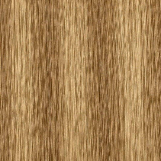Light Brown to Light Natural Blonde Blend (#P7/20) Nano-Rings Extensions European Hair by Sam Conan ™