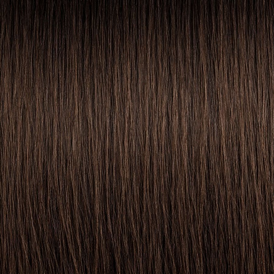 Dark Chocolate Brown (#5) Invisible Sew-In Extensions – European Hair – Sam Conan™