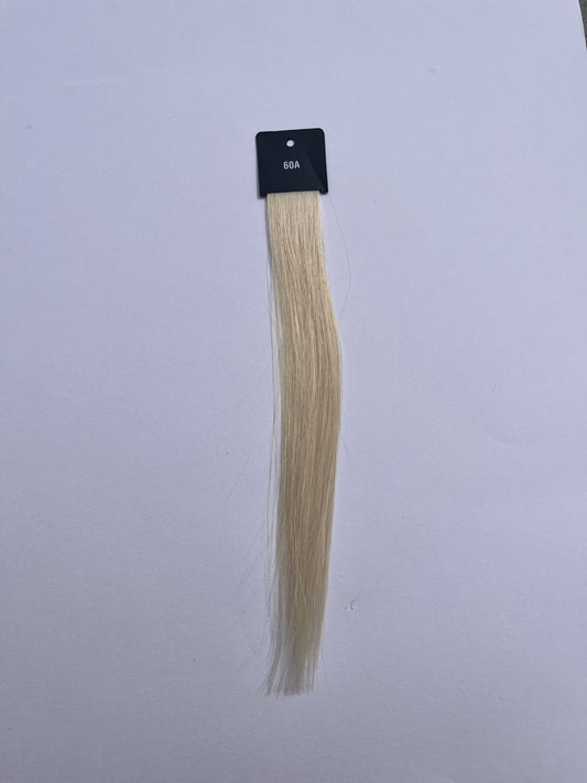 Light Ash Blonde (#60A) Fusion Extensions – European Hair – Sam Conan™