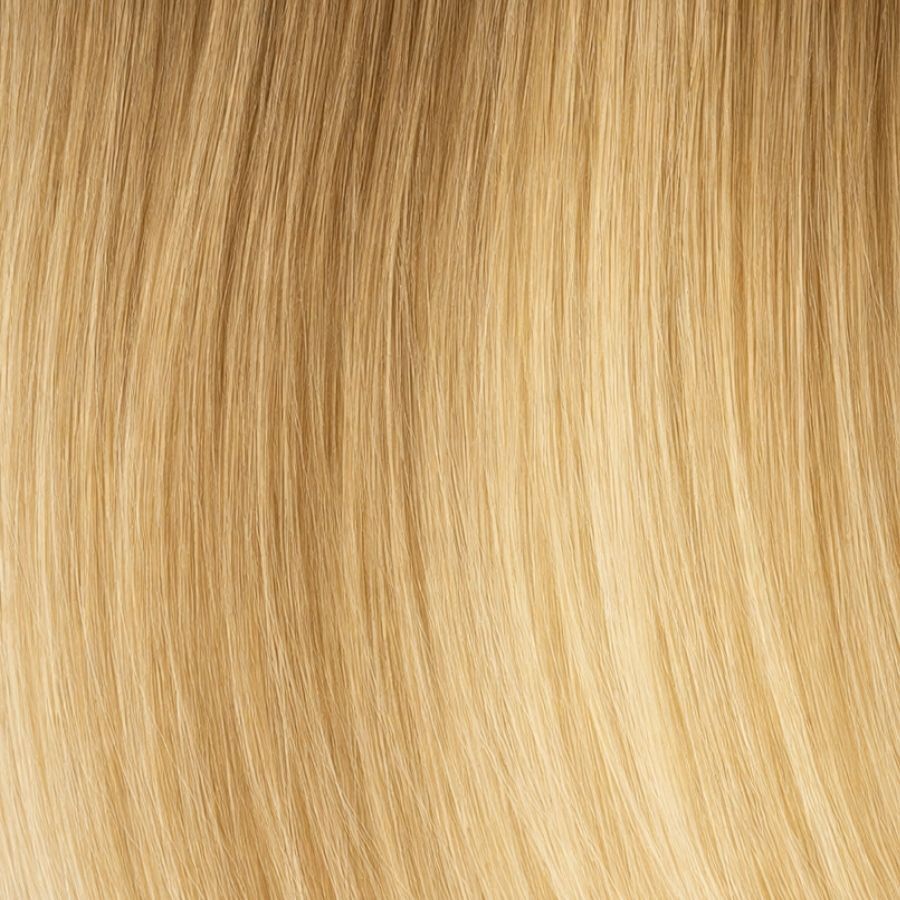 Cool Light Blonde to Blonde Mix (#B10C/10CT60) Nano-Rings Extensions European Hair by Sam Conan ™