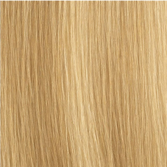 Ash Blonde to Strawberry Blonde Mix (#P10F/22) Invisible Wire Extensions – European Hair – Sam Conan™