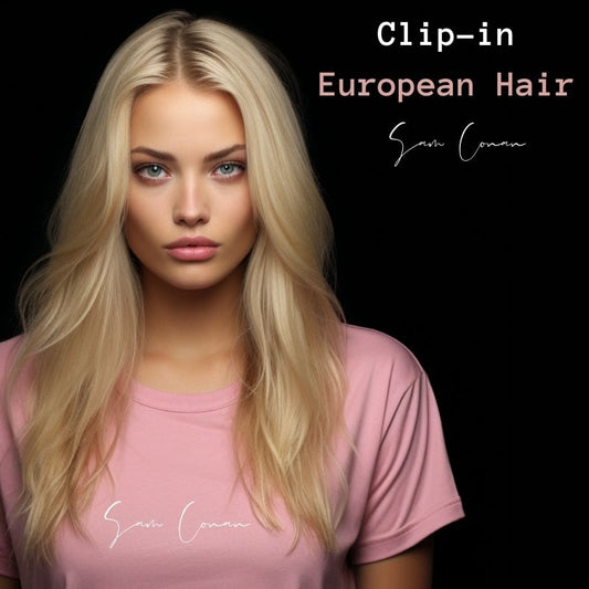 Sam Conan™ Luxe European Clip-In Hair Extensions - 20" & 200g Full Volume Set