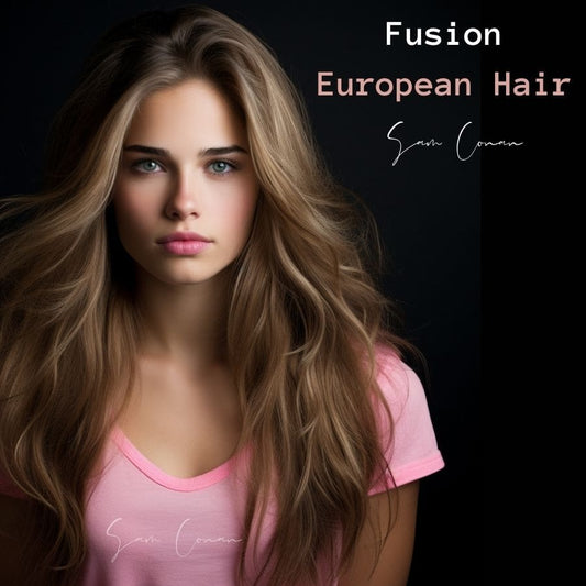 Sam Conan™ Luxe European Fusion Prebonded Hair Extensions - 20" & 180g Full Volume Set