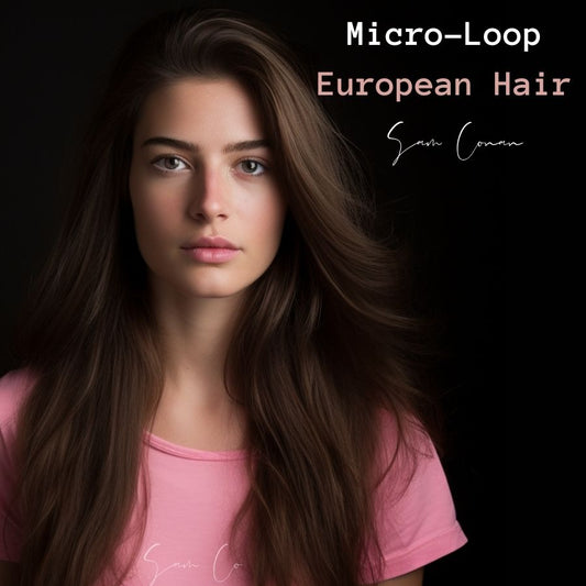Sam Conan™ Luxe European Micro Beads Hair Extensions - 20" & 180g Full Volume Set